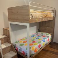 Struttura letto a soppalco