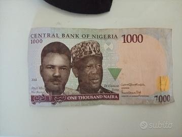 banconota nigeriana 1000 Naira   UNC 