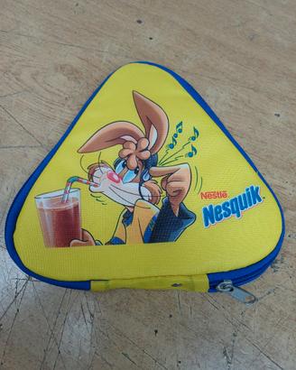 Porta CD Nesquik Nestle pubblicitario vintage 