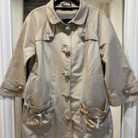 Trench chiaro made in Italy