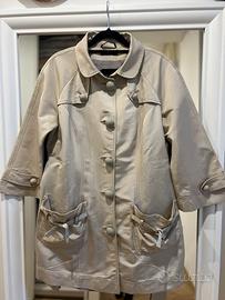 Trench chiaro made in Italy