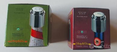 Tappi Stop&Go  Brandani per champagne e vino nuovi