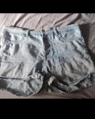 H&M divided pantaloncino corto jeans taglia 42