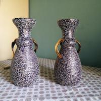 Coppia vasi ceramica fiorentina