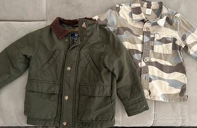 GAP bambino – Giacca British + Camicia camouflage