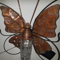 lampada in rame vintage 