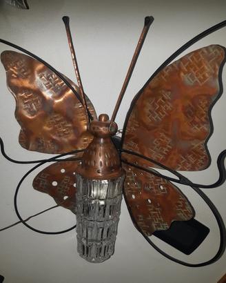 lampada in rame vintage 