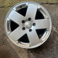 Cerchi in lega jeep wrangler raggio 18 pollici