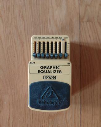 Pedale Behringer Graphic Equalizer EQ700
