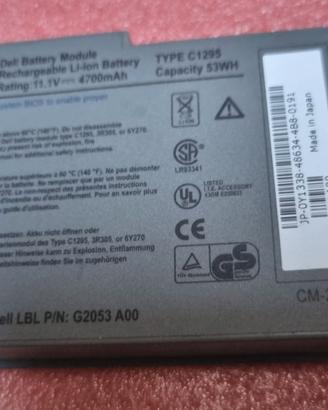 2374-Batteria PC Portatile Dell C1295