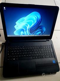 Notebook hp Windows 11 hard disk 500gb Ram 4gb 
