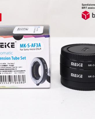 MEIKE MK-S-AF3A EXTENSION TUBE SET PER SONY DSLR