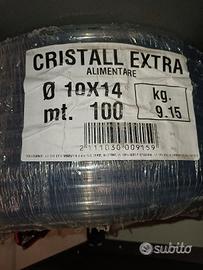 TUBO PVC TRASPARENTE 10x14MM-100MT