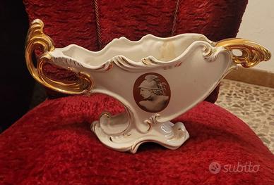 Centrotavola vintage anni '60 in ceramica - coppa