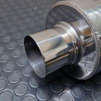 SILENZIATORE TONDO AUTO CENTRALE UNIVERSALE TUNING
