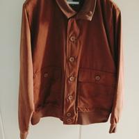 GIUBBOTTO UOMO BRUGI TESSUTO SCAMOSCIATO TG 54