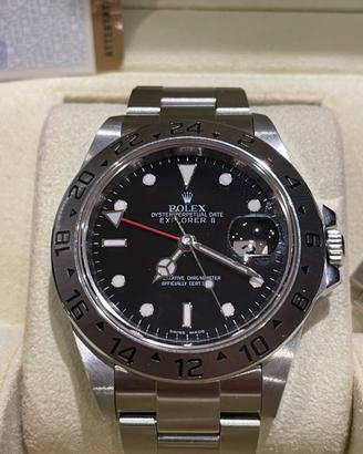 Rolex Explorer 2 16570 cal 3186 card RRR