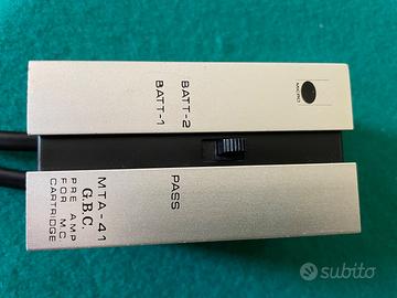 Step-up Micro Seiki MTA 41 alim a batteria