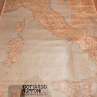 cartina geografica Italia anni 60