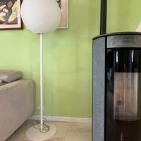 Stupenda lanoada da terra in vetro satinato