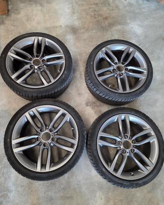 Treno completo r18 originali bmw runflat  f20 inv.