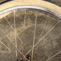 N 1 ruota completa e alcuni copertoni per graziell