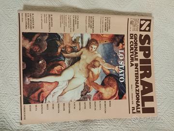 Rivista vintage di cultura: Spirali, 
