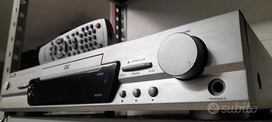 LETTORE CD ACCIAIO SPAZZOLATO CD DVD MP3 RADIO 5.1