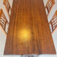 Tavolo legno massiccio  taverna  cucina 200×85 cm