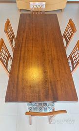 Tavolo legno massiccio  taverna  cucina 200×85 cm