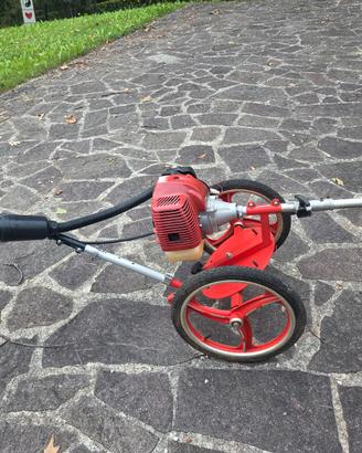 Decespugliatore con ruote