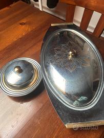 Set vintage vassoio