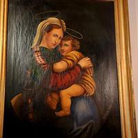 quadro madonna della seggiola 