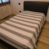 Letto piazza e mezzo + contenitore + materasso ort