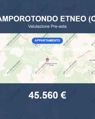 Immobile in asta di 113 m² a Camporotondo Etneo