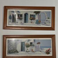 Coppia quadri firmati Gomez – Stile mediterraneo