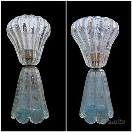 coppia lampade barovier e toso