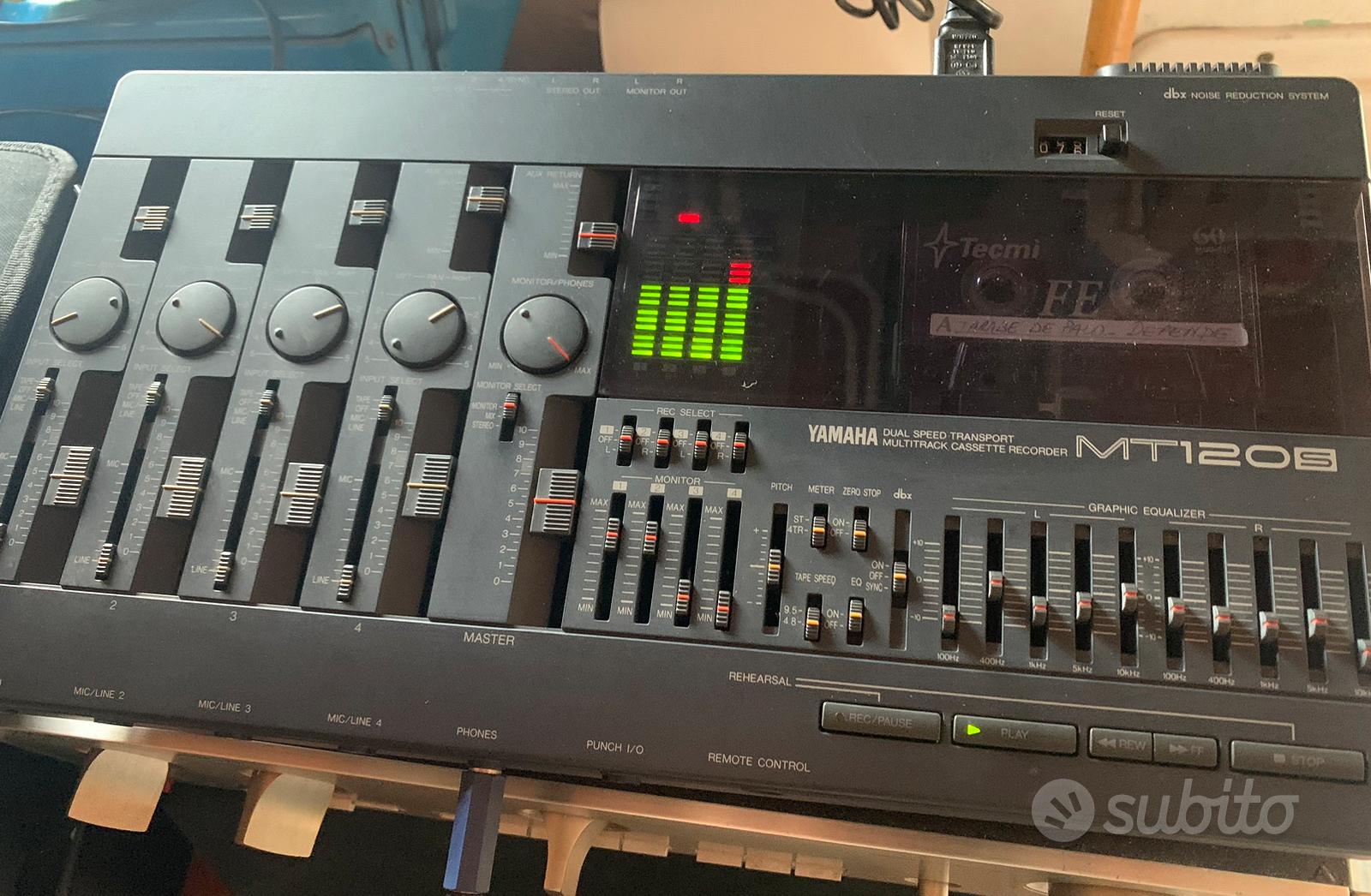 Yamaha MT120s registratore multipista a cassette Audio/Video In