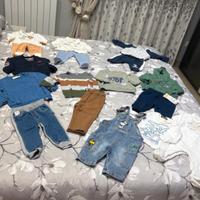 Lotto vestiti bimbo inverno-primavera 3-6 mesi