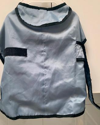 Impermeabile per cani, grigio