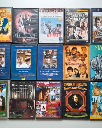 DVD di film in russo
