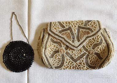 LOTTO 2 ANTICHE BORSETTE DONNA EPOCA ART DECO’