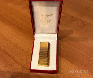 “Must de Cartier” dorato vintage con scatola