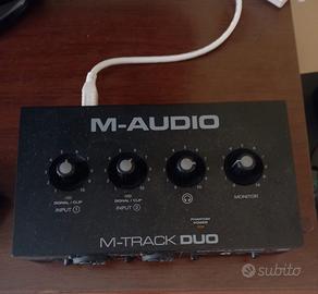 Scheda Audio USB M-Audio M-Track Duo 