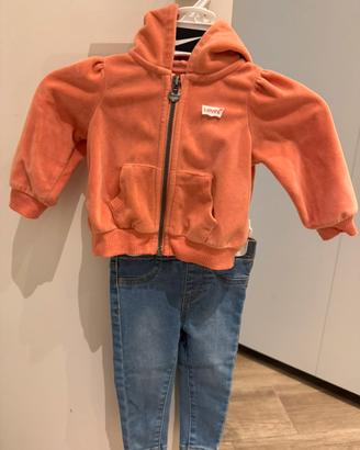 Felpa e jeans Levi’s