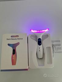 Massaggiatore per viso e collo 7 led