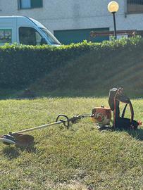 NUM. 10 — DECESPUGLIATORE SPALLEGGIATO STIHL FR450
