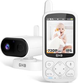 Baby Monitor con ninnananna temperatura microfono