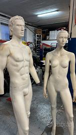 Manichini uomo donna