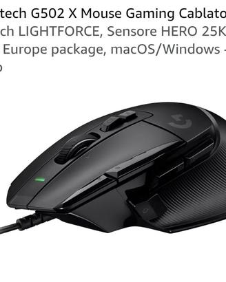Logitech g502x mouse